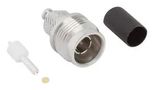 RF COAX CONN, 2.2 /5 JACK, 50 OHM, CABLE 225-105J-52S