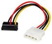 LEAD, MOLEX TO LEFT ANGLED SATA 0.15M SATAPOWADPL