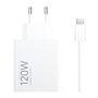 Xiaomi 120W HyperCharge Combo EU | Wall charger | USB-C Cable, XIAOMI 120W HYPERCHARGE COMBO TYPE-A 6941812714638