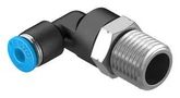 PUSH-IN L-FITTING, 4MM, R1/4, 10MM QSL-1/4-4