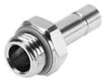 PUSH-IN FITTING, 6MM, G1/8, 20BAR NPQH-D-G18-S6-P10