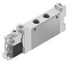 AIR SOLENOID VALVE, G1/8, 7BAR, 24VDC VUVG-LK14-M52-AT-G18-1H2L-S