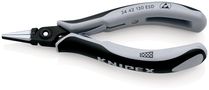 KNIPEX 34 42 130 ESD Precision Electronics Gripping Pliers ESD with multi-component handles burnished 130 mm 34 42 130 ESD 4003773080299