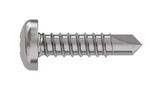 PAN HEAD SCREW, STEEL, 4.8MM X 13MM 4.8 X 13 PTSTDX Z100 DIN7504