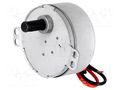 Motor: AC; synchronous; 4W; 220/240VAC; 2.5rpm; clockwise rotation CLIFF FMJ7201FB1