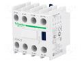 Auxiliary contacts; Leads: screw terminals; front; TeSys D SCHNEIDER ELECTRIC LADN22