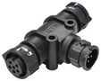 CIR ADAPTOR, 6P, T-SHAPE, X-LOK, C SIZE AB-CB-060606-MFF-TQ001