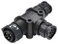 CIR ADAPTOR, 3P, T-SHAPE, X-LOK, D SIZE AB-DC-030303-HBH-TQ001