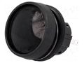 Switch: push-button; Pos: 2; SPDT; 5A/250VAC; 5A/24VDC; ON-(ON) ITW LUMEX SWITCH PS-100/BLACK