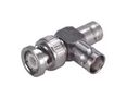 RF ADAPTER, BNC PLUG-JACK/JACK, 50 OHM 45"BNC-50-0-2/133"NE