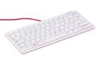 KEYBOARD, RED/WHITE - SWEDEN, RPI RPI-KEYB (SE)-RED/WHITE