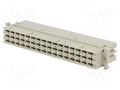 Connector: DIN 41612; plug; w/o contacts,type F; female; PIN: 48 HARTING 09062483201