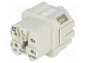 Connector: HDC; contact insert; female; 10A; 250V; Han® A; PIN: 5 HARTING 09200042711