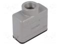 Enclosure for connectors: HDC; size 10A; for cable; Han® A; IP65 HARTING 09200101440