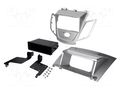 Radio frame; Ford; 2 DIN; silver ACV RAM-40.277.4