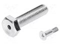 Pin; M10; steel; Plating: zinc; Thread len: 40mm; Spanner: 17mm FATH FA-098EM10040M