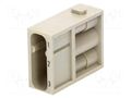 Connector: HDC; module; male; 40A; 690V; Han-Modular®; PIN: 3; Han® C HARTING 09140033001