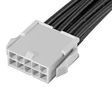 WTB CABLE, 10POS RCPT-RCPT, 600MM 215325-2103