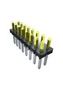PIN HEADER, 10POS, 2ROW, 2.54MM, THT TLW-105-06-G-D