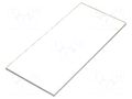 Front panel; 48x96mm; panel mount enclosures COMBIPLAST OP48X96PP