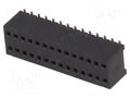 Connector: pin strips; socket; female; PIN: 28; straight; 1.27mm CONNFLY DS1065-10-2X14S8BS