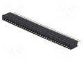 Connector: pin strips; socket; female; PIN: 32; THT; straight; 1x32 CONNFLY DS1065-07-1X32S8BV