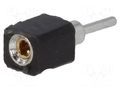 Connector: pin strips; socket; female; PIN: 1; straight; THT; 2.54mm CONNFLY DS1002-01-1X01V13