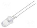 LED; red; 5mm; 60000÷75000mcd; 15°; Front: convex; 2÷2.6VDC OPTOSUPPLY OS5REA5111P