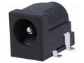 Connector: DC supply; socket; male; 2A; horizontal; SMT; bulk; 5.5mm CLIFF FC68148S