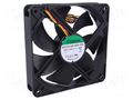 Fan: DC; axial; 12VDC; 120x120x25mm; 127.5m3/h; 34dBA; ball; 24AWG SUNON EEC0251B3-G99