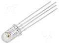 LED; red/green/yellow; 5mm; 30°; Front: convex; No.of term: 4; round OPTOSUPPLY OSTQMC5B31A