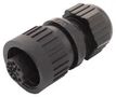 CIR CONNECTOR, RECEPTACLE, 6POS, CABLE CA6LD