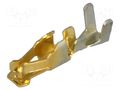 Contact; female; selectively gold plated; 30AWG÷24AWG; crimped MOLEX MX-50394-8052