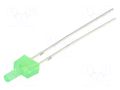 LED; green; 2mm; blinking; 220÷330mcd; 90°; 3÷5VDC; 20mA; Front: flat OPTOSUPPLY OSG5TS7K94B