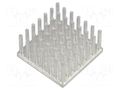 Heatsink; LED; L: 25mm; W: 25mm; H: 12.5mm; 5.3K/W FISCHER ELEKTRONIK ICKS25X25X12.5