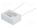 Capacitor: polypropylene; motors, run; 1.5uF; 400VAC; ±10%; 3000h MIFLEX I250V515K-C