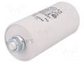 Capacitor: polypropylene; motors, run; 20uF; 450V; Ø40x83mm; ±10% MIFLEX I15KV620K-B