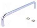 Holder; chromium plated steel; chromium plated; H: 43mm; GN 425 ELESA+GANTER GN425-10-200-CR