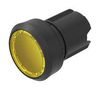 SWITCH ACTUATOR, ILLUMINATED PB, YELLOW 45-2231.11G0.000