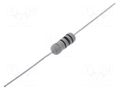 Resistor: wire-wound; THT; 12Ω; 1W; ±5%; Ø0.54x28mm; Ø3.5x10mm ROYALOHM KNP01WS-12R