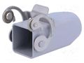Enclosure for connectors: HDC; size 21.21; for cable; with latch ILME MKAXVG20