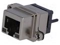 Connector: RJ45; socket; UL94V-0; IP67; for panel mounting; THT AMPHENOL COMMUNICATIONS SOLUTIONS MRJ-5480-01
