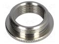 Reduction of threads for glands; Int.thread: M20; brass LAPP MR-M25/M20