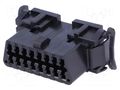 Connector: diagnostic OBD II; plug/socket; female; 30V; PIN: 16 MOLEX MX-51115-1601