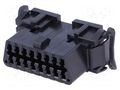 Connector: diagnostic OBD II; plug/socket; female; 30V; PIN: 16 MOLEX MX-51115-1601