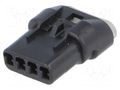 Connector: wire-wire; plug; female; Mizu-P25; PIN: 3; IP67; 4A; 125V MOLEX MX-52213-0311