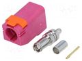 Connector: FAKRA; plug; female; straight; crimped MOLEX MX-73403-6267