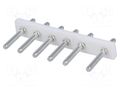 Connector: wire-board; socket; 5/7.5mm; PIN: 6; THT; 250V; 5A; tinned NINIGI NHW-06
