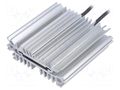 Heater; heatsink; NIMBUS D65; 50W; 110÷240VAC; IP20; 65x70.7x24mm DBK Technitherm NIMBUS-D65-50W