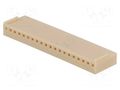 Connector: wire-board; plug; female; PIN: 20; NS25; 3A; 250V; 2.54mm NINIGI NS25-G20